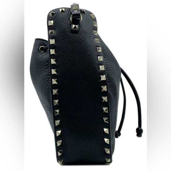 Gently Used Valentino Bucket Rockstud Crossbody Bag - Picture 5 of 6